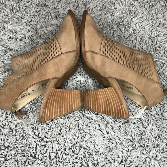 PAUL GREEN 7.5 Willow Peep Toe Bootie Boot Perforated - Picture 5 of 12